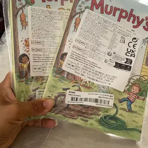 Murphy's Law Illustrated Edition – The Art of Staying Positive When Things Go Wrong | A Humorous and Insightful Book That Turns Daily Frustrations into Wisdom, Calm, and Confidence Teach Kids Resilience Fun Stories