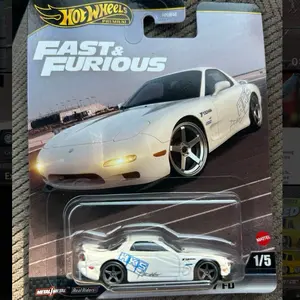 Hotwheels Premium Fast and Furious 2024 release. Mazda RX7 FD
