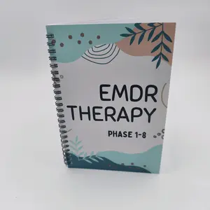 Emdr Therapy Workbook for Phases 1-8, Eye Movement Therapy Exercises, 50+Pages of Trauma Resilience, Trauma Tolerance, A5 Size with Scripts and Worksheets, Reprocessing Activities Workbook