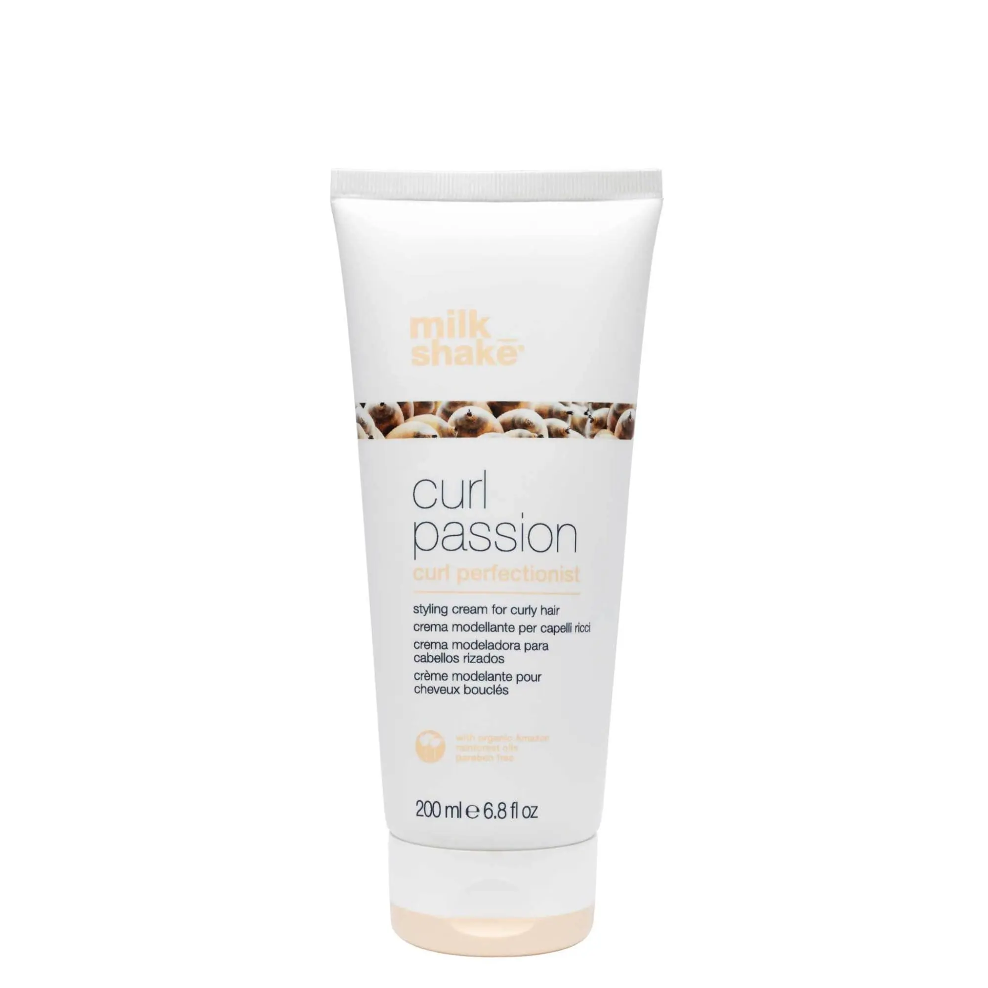 Milk_Shake Curl Passion Perfectionist Style Cream, Defines and Tames Curls, Reduces Frizz, 6.8 fl oz
