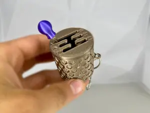Stick Shift 3d Printed Keychain | Gearbox | Functional Shift Knob