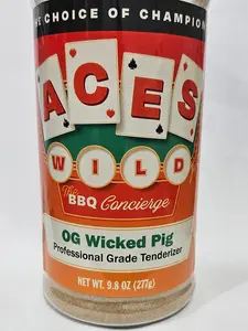 Aces Wild Wicked Pig Professional Grade Meat Tenderizer and Marinade.......