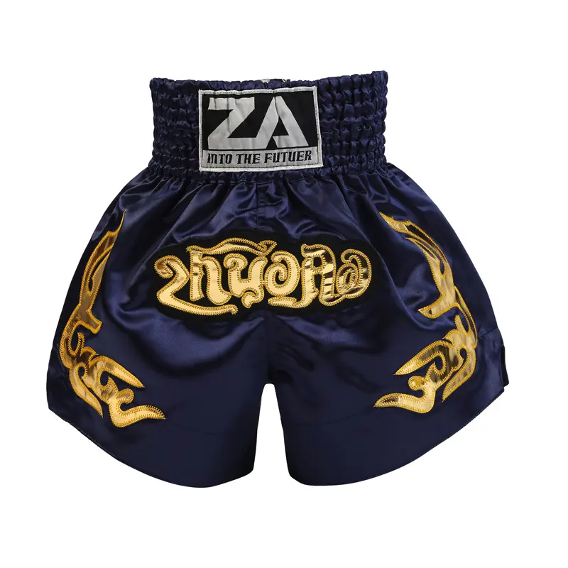 Tibetan blue Muay Thai pants