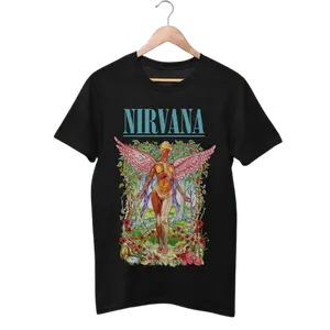 Nirvana In Utero Tour Retro Vintage Band T Shirt New Men Women S-5XL