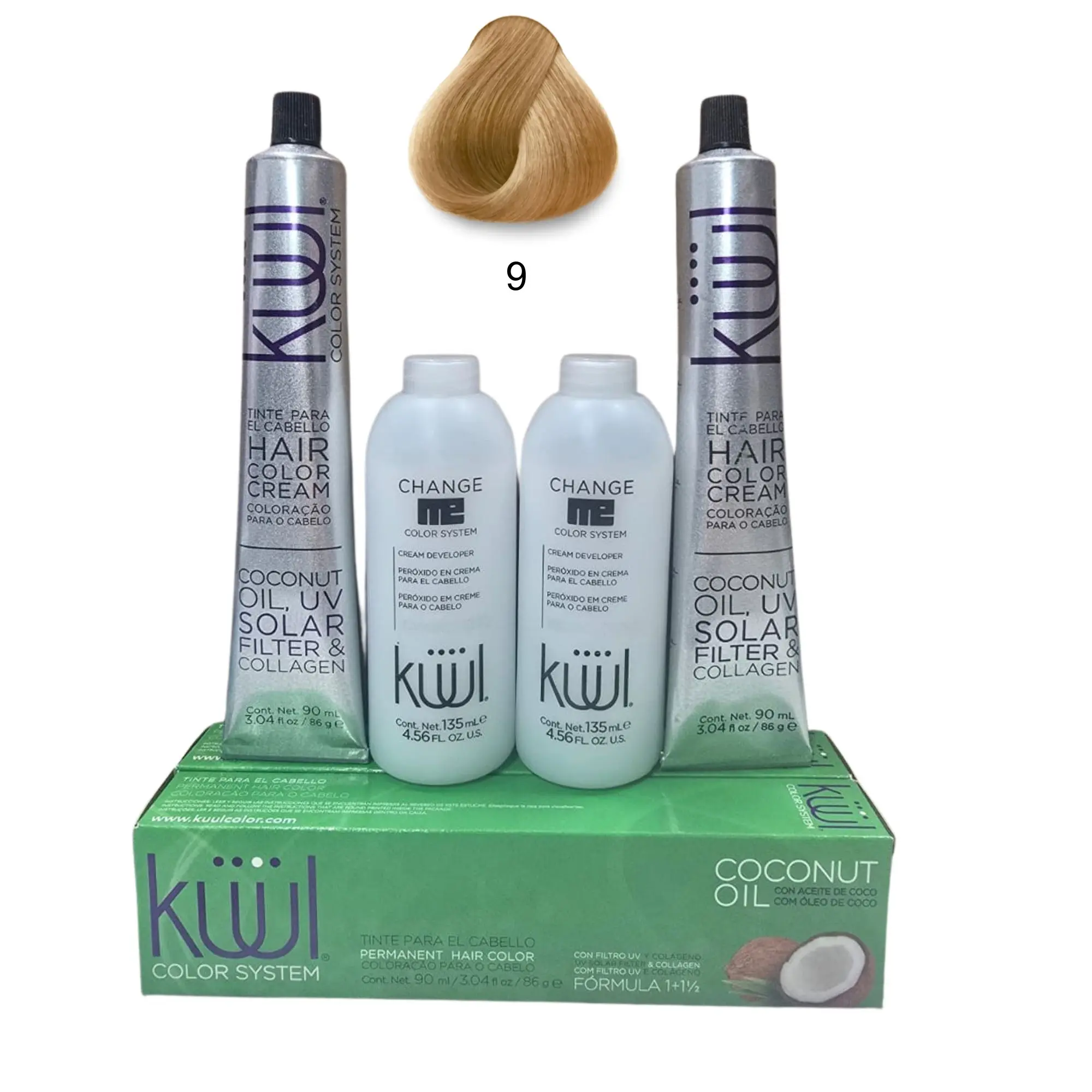 9 Very Light Blonde/Rubio Clarisimo