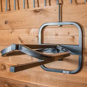 Easy-Up Pro Hook Over Portable Saddle Rack with Pad Bar