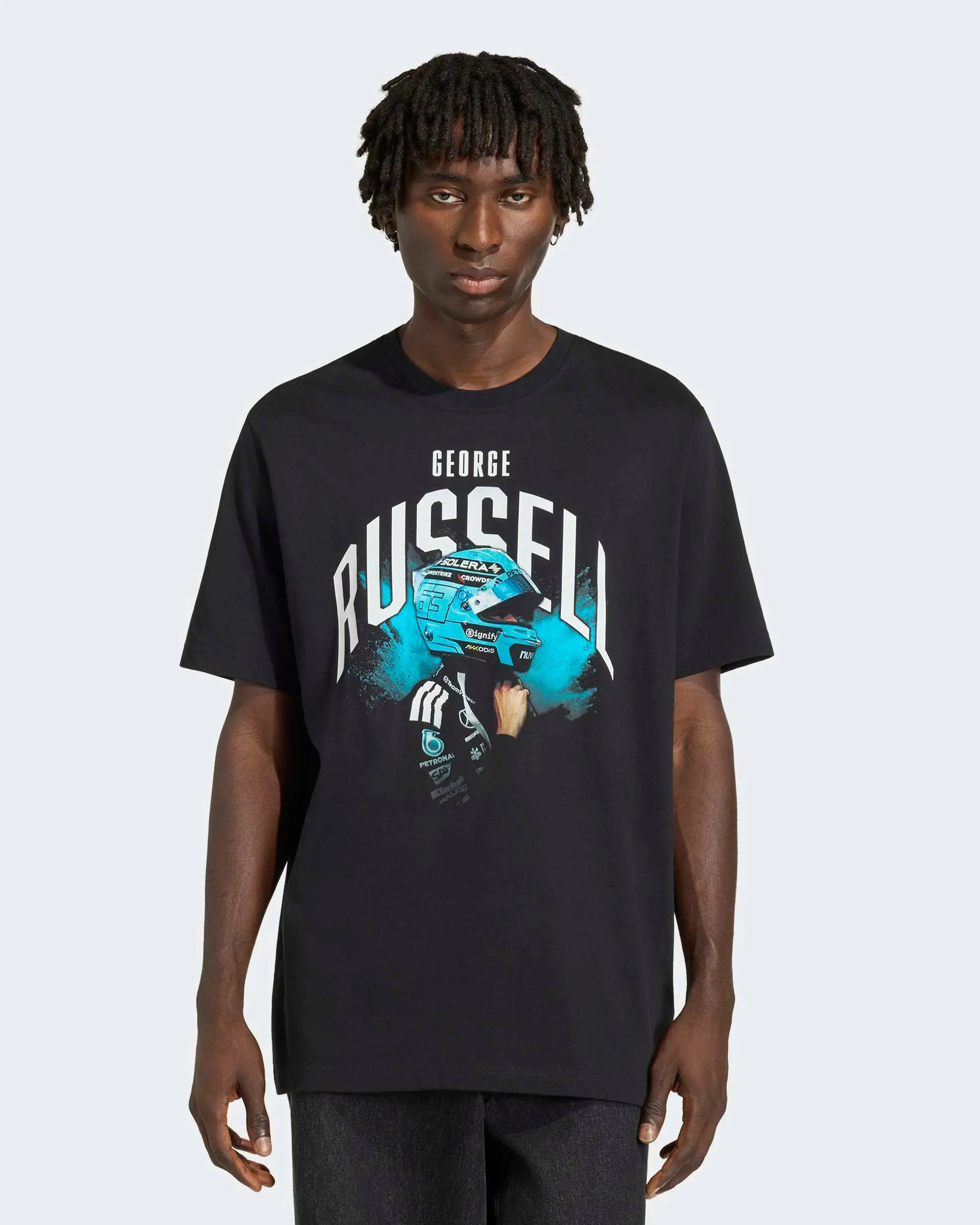 George Russell Graphic T-Shirt, Vintage Racing Style Tee