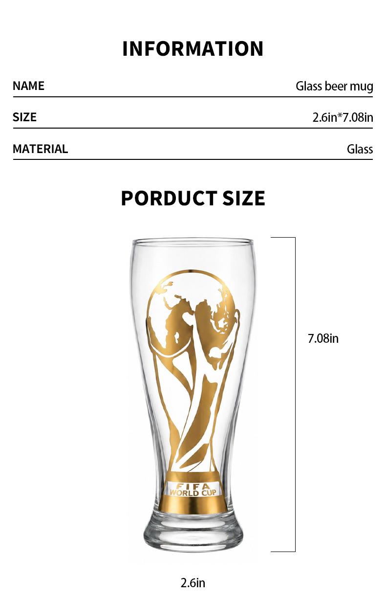 Official FIFA World Cup 26 Gold Stamped Classic Beer Glass Set 11oz Craft Beer Glasses for Pilsner IPA & More Drinkware Father`s daygift Boyfriendgift Tumblers summerwins Dealsforyoudays Official FIFA World Cup 26 Gold Stamped Classic Beer Glass Set 11oz Craft Beer Glasses for Pilsner IPA & More Drinkware Father`s daygift Boyfriendgift Tumblers summerwins Dealsforyoudays