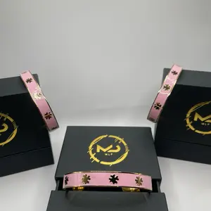 Clover Bracelet in Pink / Pulsera De Trebol