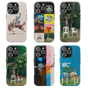 DTMF Funny Frog  Albums phone Cases For iPhone 17 16 15 14 13 12 Promax Pro Plus, hard shell protection ,Unique design,best Gift