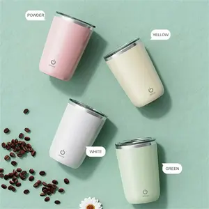 Mug Mixing Cup with Powerful Motor and Magnetic Induction System, 350ml Capacity, Type-C Efficient Charging and Long Battery Life