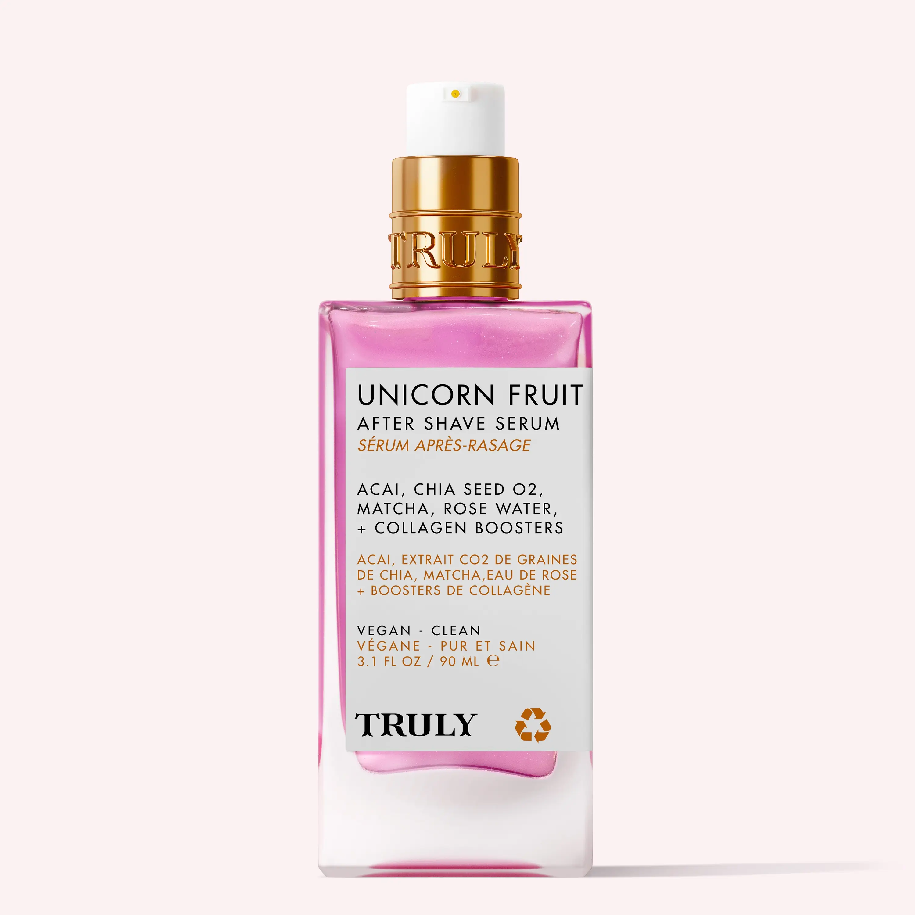 Unicorn Fruit After Shave Serum – Firming & Brightening Post-Shave Treatment with Matcha, Acai & Vegan Collagen Boosters – Improves Elasticity and Soo