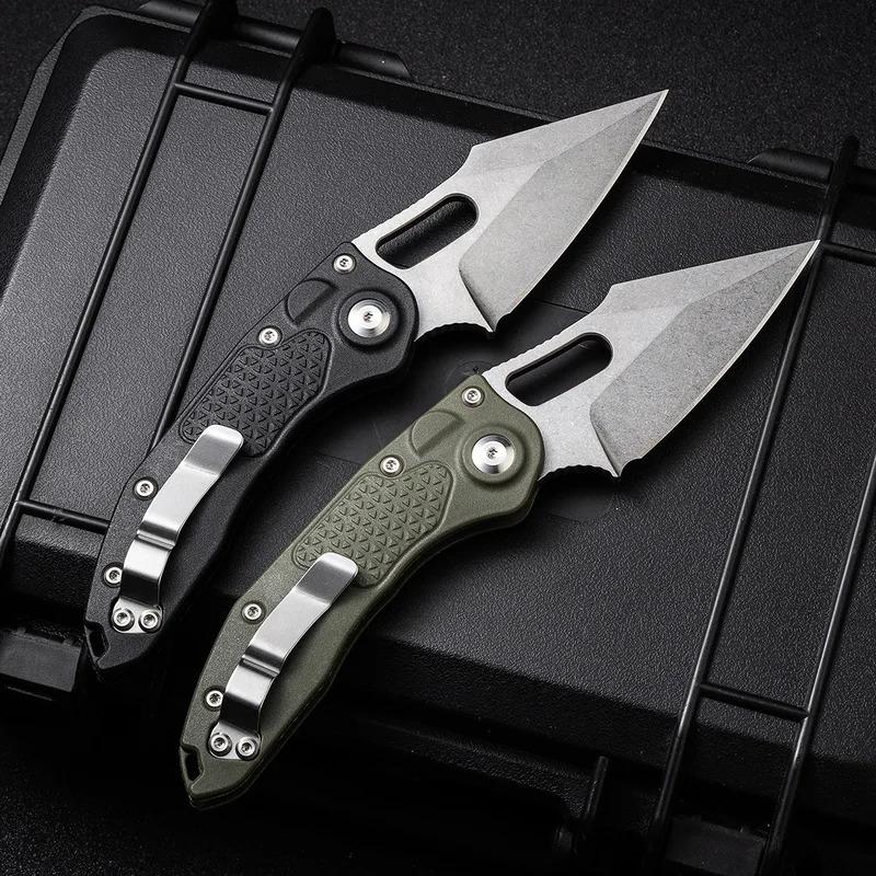 Hunting Folding Knife, Stitch STQ Technical Knife - M390 Stainless ...