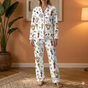 Golden girls pajamas, Holiday pajamas, gift for friends, gift for her, set for women, Loungewear set women