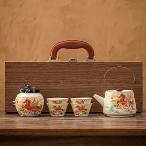 Instant Success Ceramic Kung Fu Tea Set Gift Set