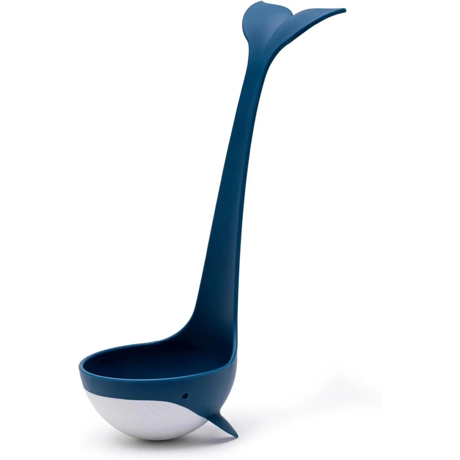 Souper Tail Plastic Kitchen Ladle - Kitchen Utensil for Cooking, Serving Soup, Stew - Fun, Decorative Spoon for Meals