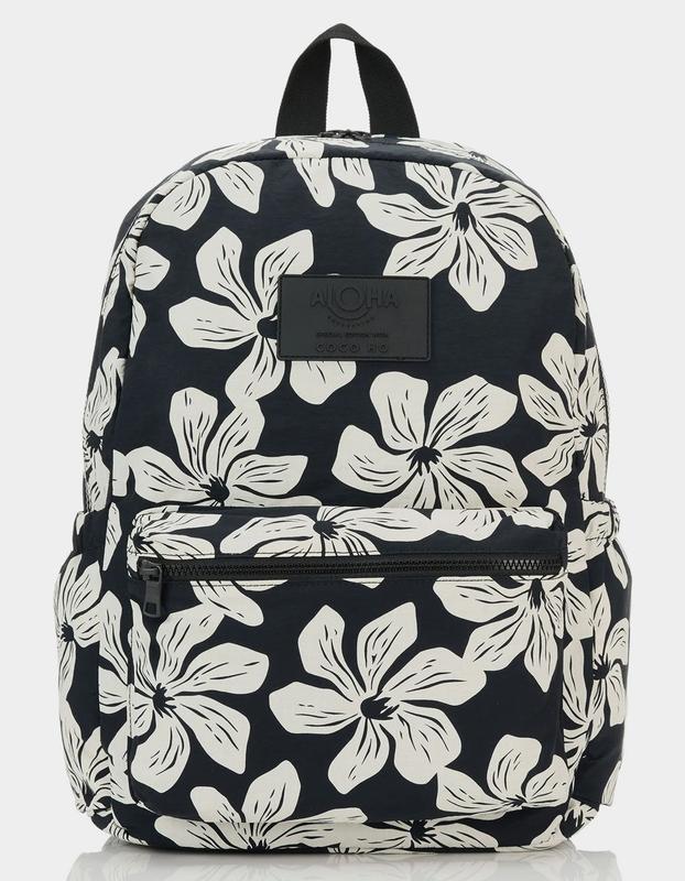 ALOHA COLLECTION Nāʻu by Coco Ho Backpack, Black Combo