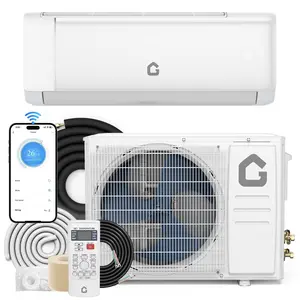 24,000 BTU Mini Split AC & Heat Pump, 19 SEER2 Inverter, WiFi/Alexa Control, Cools & Heats 1,500 Sq. Ft, 230V