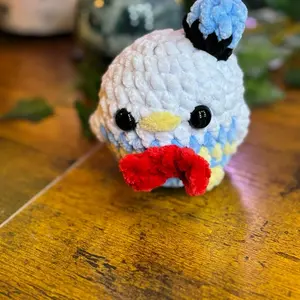 Mini Donald - Handmade Crochet