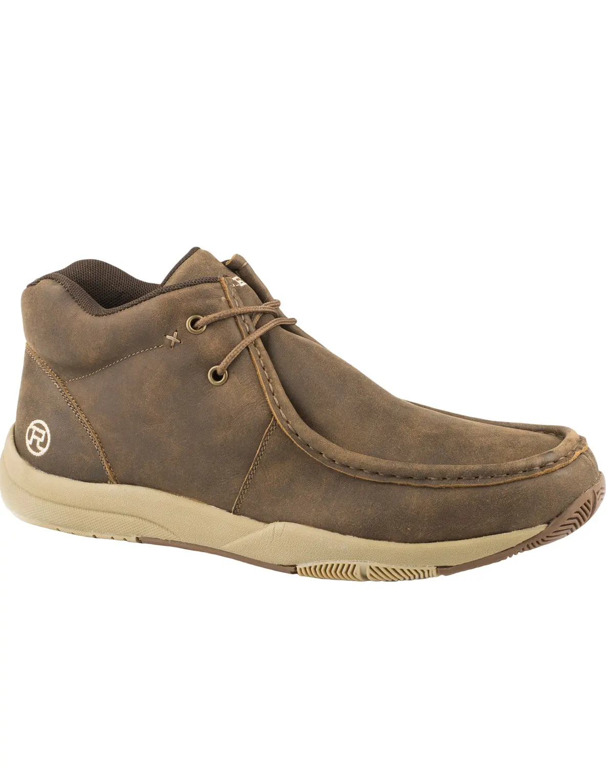 Men's Men'S Clearcut Suede Leather Swifter Sole Chukka Shoes Moc Toe - 09-020-1662-0210 Br