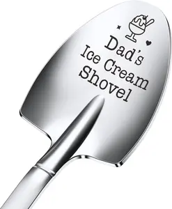 Funny Christmas Stocking Stuffers For Men, Dads Ice Cream Shovel, Icecream Scoop Stainless Steel, Anniversary Birthday Christmas Gifts for Men Dad Boyfriend (, Small)