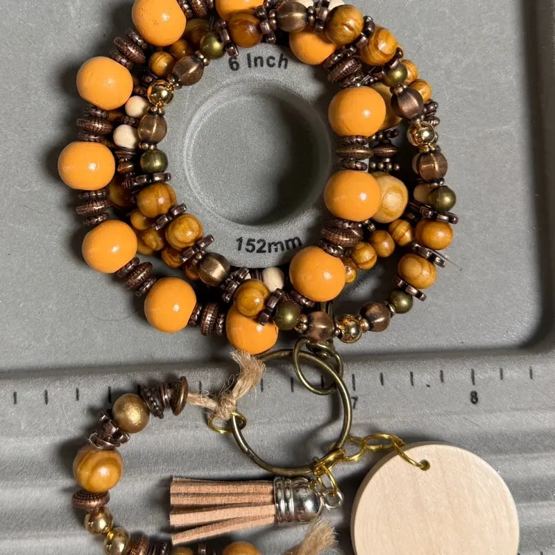 Bracelet with Attached Keychain