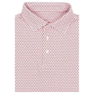 Alabama A All-Over Print Polo – Fan Logo Pattern Men’s Stylish Shirt, Lightweight Feel, Moves with You, Gift For Him, Gift