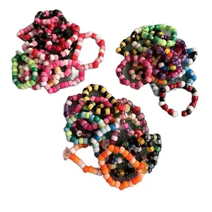 Kids Kandi Pony Bead Bracelet Gift Grab Bag - 12 Pack