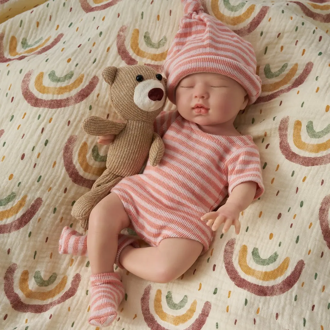 13 Inch/33cm (Weight: 3.0 lb) Newborn Baby Doll Silicone Full Body Silicone Reborn Baby Dolls Girl | Drink & Pee Function Full Body Silicone Reborn summerwins,summerwins