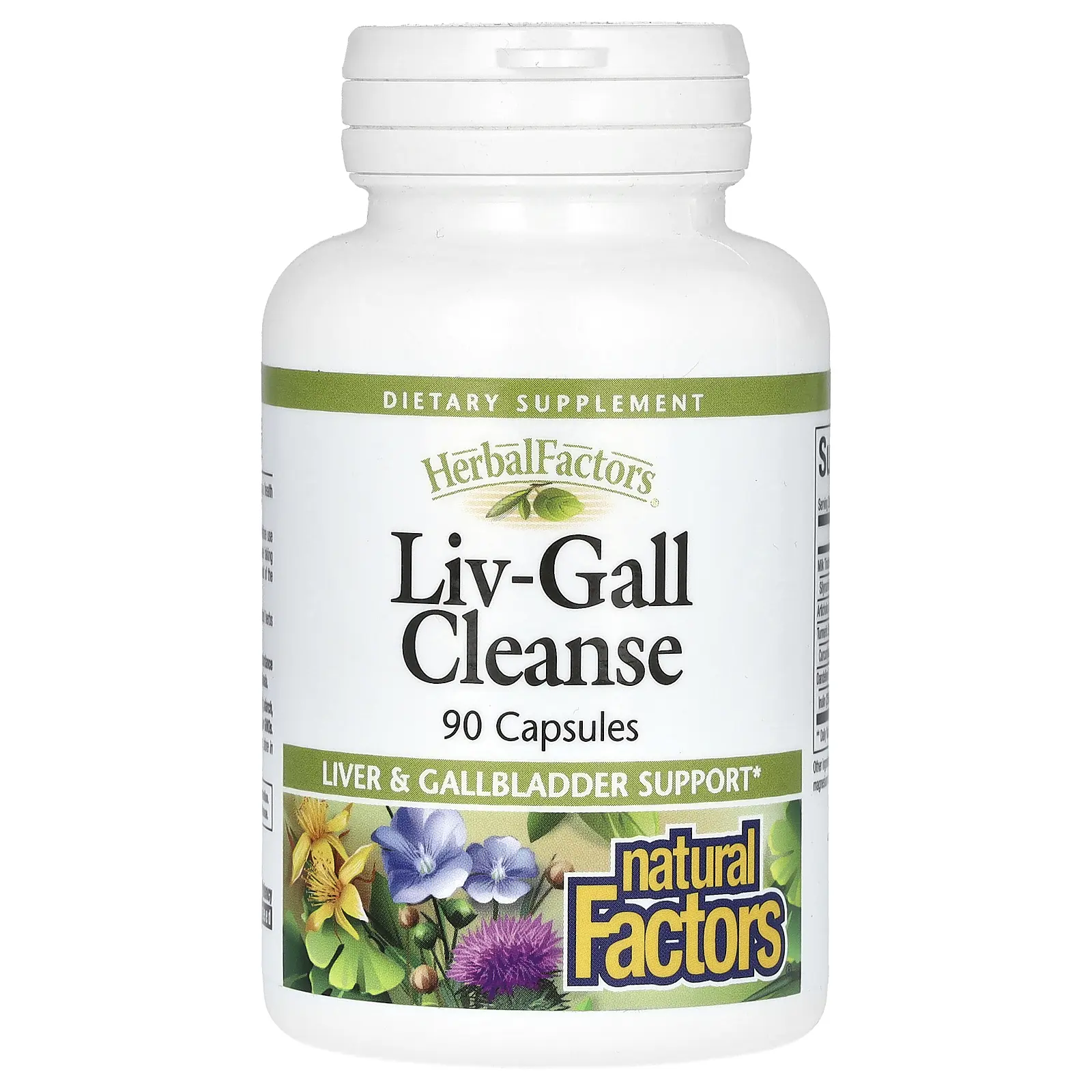 Natural Factors Liv-Gall Cleanse, 90 Capsules