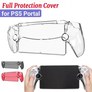 Transparent Protection Cover Shell For Sony PlayStation Portal Game Machine Shockproof Anti-Scratch Case for PS Portal Console Retro Handheld u36 wireless game stick retro