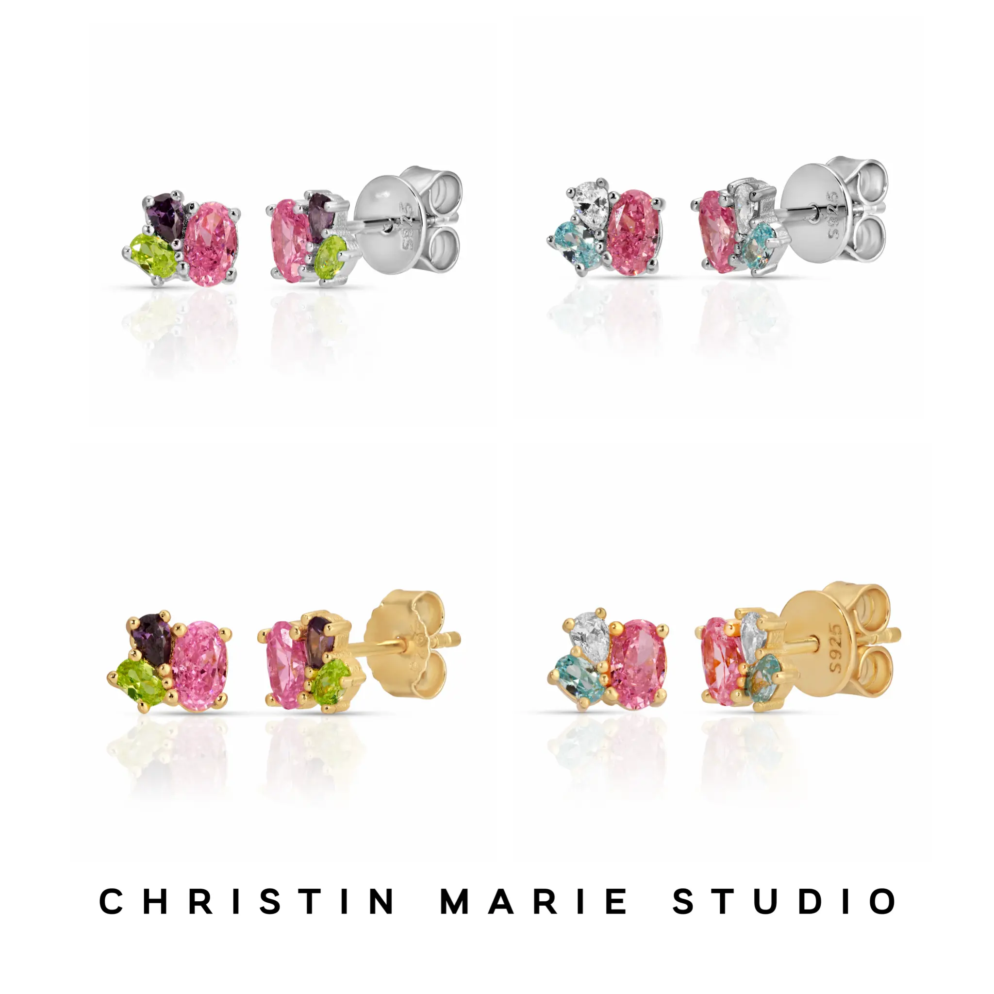 Daydream Mini Cluster Earrings