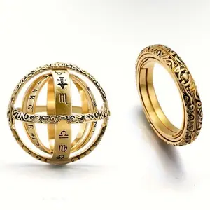 Sofia Zodiac Compass Ring