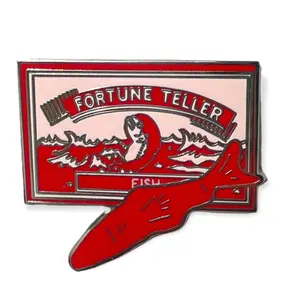 Fortune Teller Fish Enamel pin
