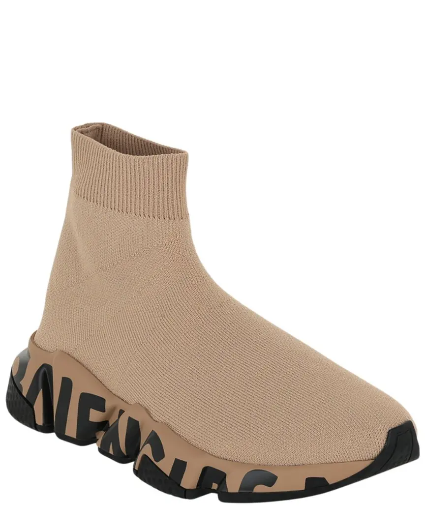 Balenciaga Speed Graffiti Knit Sneaker