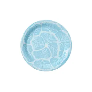 Alice Blue Cabbage Dessert Paper Plate - 8 pack