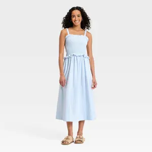 Women's Sleeveless Woven Maxi Sundress - Universal Thread