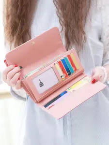 Women's Rhombus Quilted Long Wallet, Fashionable Crown Decorated Zipper Wallet for Work & Daily Used, Casual Matching Wallet for Women, Zipper Wallet Design, Ladies Wallet