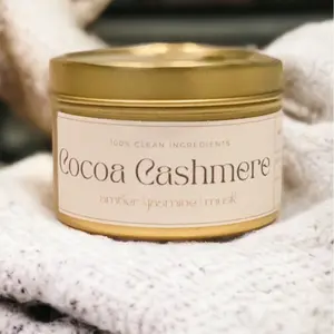 Cocoa Cashmere Travel Tin Candle - 4oz