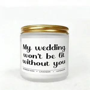 Wedding Day Gifts Idea For Matron Maid Of Honor Bridesmaid Proposal Groomsmen Guests Bulk Women Bestie Friend On Engagement Bachelorette Party Favors Bridal Shower Cute Friendship Novelty Funny Unique Stuff Essentials Present Scented Candle Halloween,Spoo