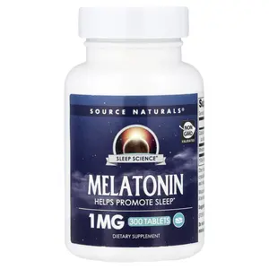 Source Naturals Sleep Science®, Melatonin, 1 mg , 300 Tablets