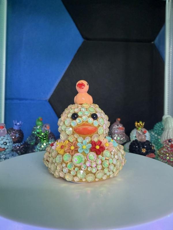 Rhinestone Rubber Ducks