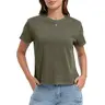 FAIABLE Unisex Vintage Washed T Shirt Heavyweight 100% Cotton Tee for Men Women Relaxed Fit Crewneck Casual Basic Tshirt Structured Short Sleeve Streetwear Tops Essential