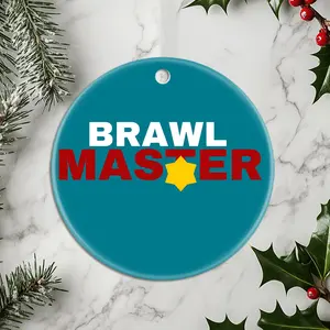 Christmas Ornaments Underdog Brawl Stars Brawl Master Brawl Stars New Year Circle Birthday Holiday Acrylic Family Decor X-Mas