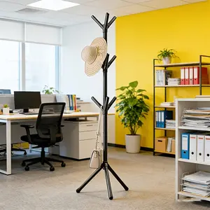 Lightweight coat rack, suitable for indoor, balcony, entrance and other decorations to hang light and small objects, easily hook coat racks/clothing racks for light clothes, hats, bags, seasonal, Christmas gifts