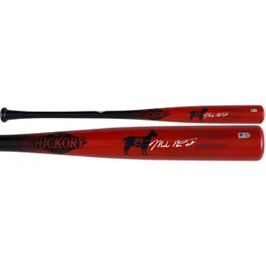 Mike Trout Los Angeles Angels Autographed Old Hickory MT27 The Goat Custom Bat with Full Name Signature - Fanatics Authentic Certified
