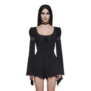 Haute Streak Knit Romper