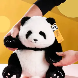 Panda Life Shop, Realistic Panda Claw Plush Toy Doll, Soft Stuffed Animal Figure, Perfect Gift for Kids and Adults