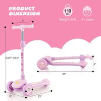 3 Wheeled-Light Pink