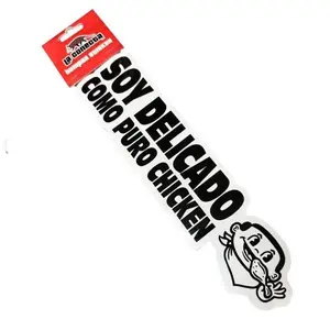 Soy delicado bumper sticker